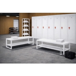 Ławka Metalowa Loft LM-158 Kolor Biały Rozmiary od 50 cm do 200 cm